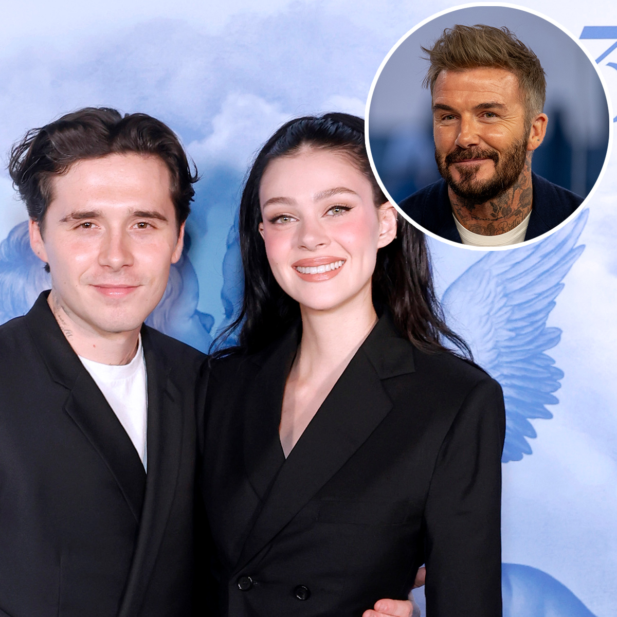 Brooklyn Peltz Beckham and Nicola Peltz Beckham Miss David Beckham's 50th Birthday Party