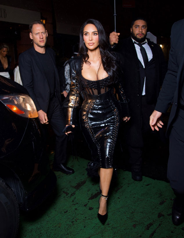 Kim Kardashian steps out for Met Gala 2025 after party