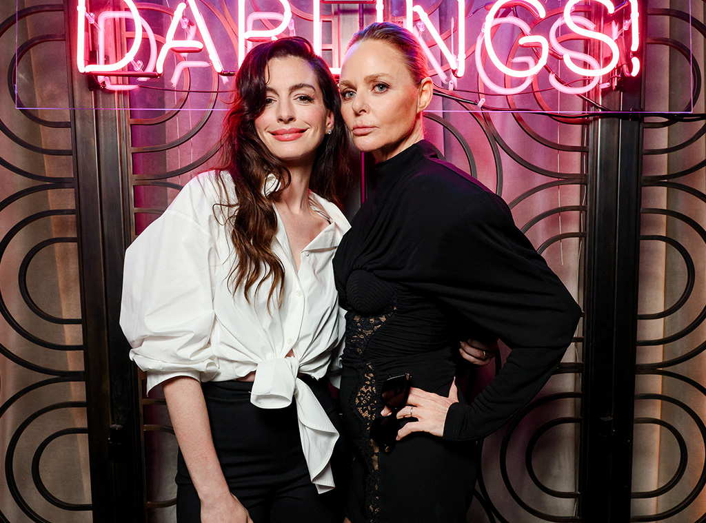 Anne Hathaway and Stella McCartney Attend at the Stella McCartney and Charlotte Tilbury Met Gala 2025 after-party