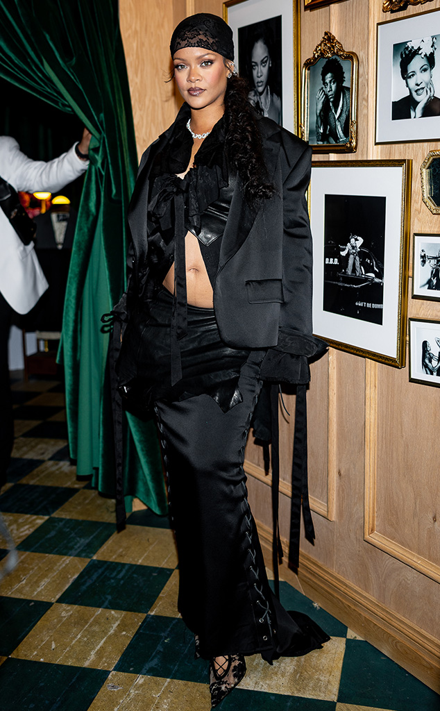 Rihanna attends A$AP Rocky's Met Gala 2025 After-Party