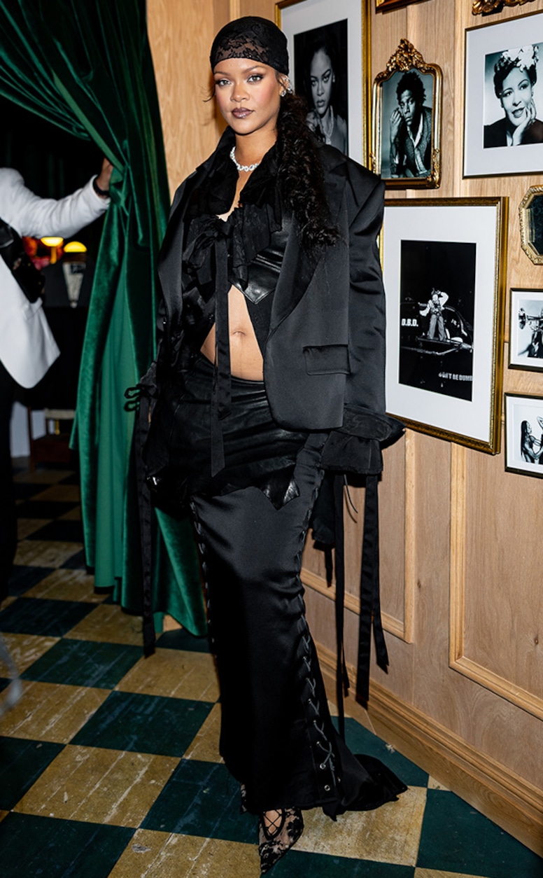 Rihanna attends A$AP Rocky's Met Gala 2025 After-Party