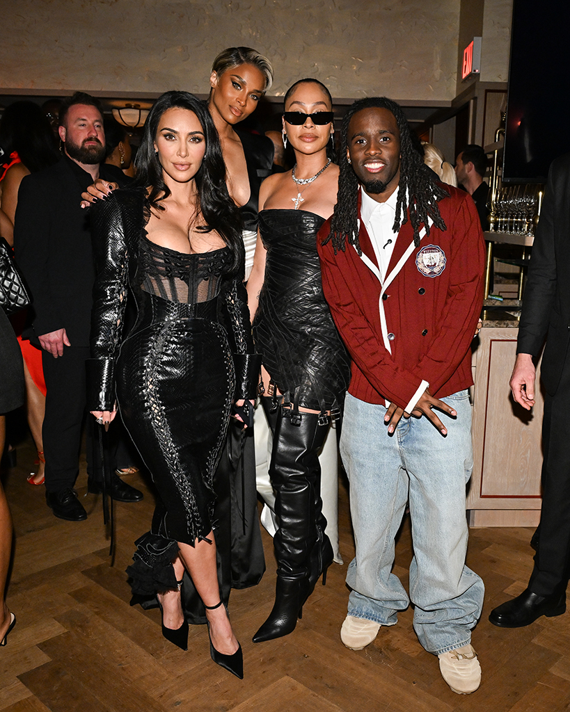Kim Kardashia, Ciara, La La Anthony, Kai Cenat attend Met Gala 2025 after-party