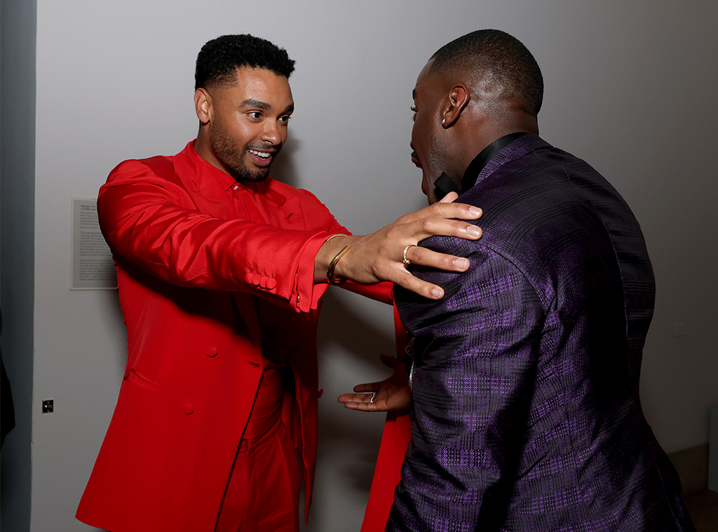 Regé-Jean Page and Ncuti Gatwa attend the 2025 Met Gala Celebrating Superfine: Tailoring Black Style"