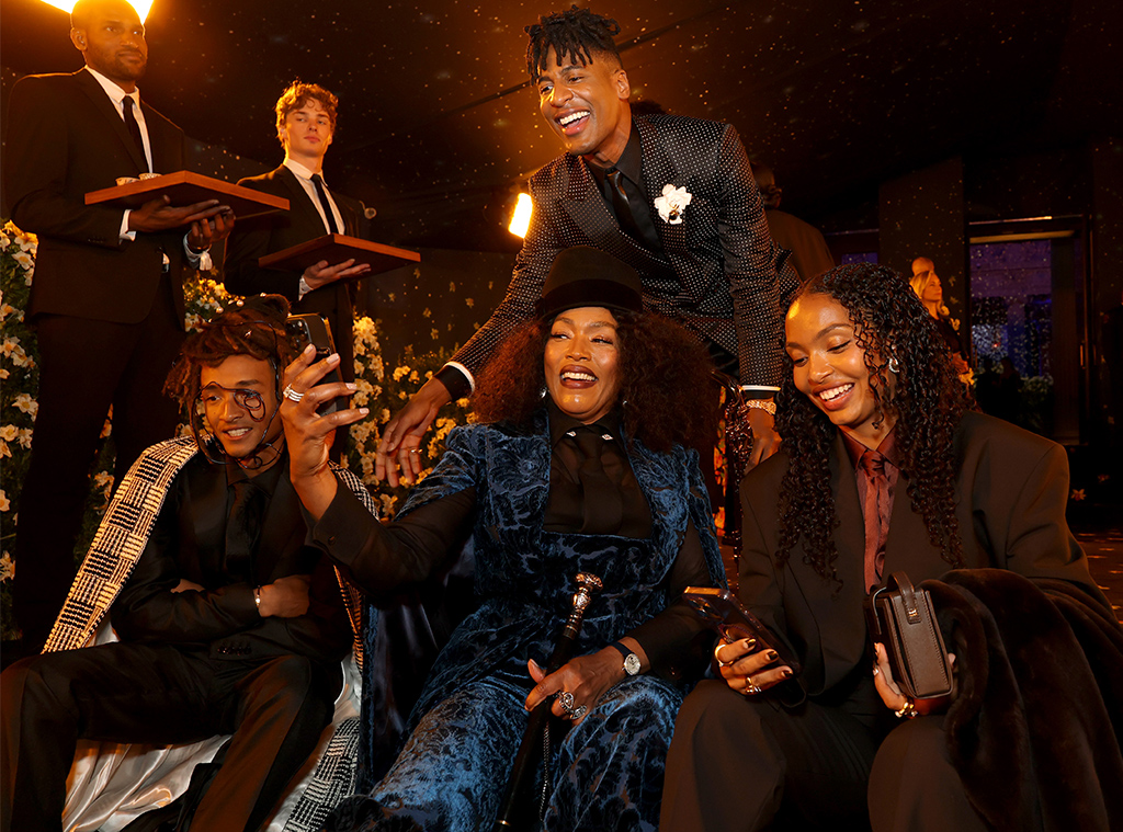  Jaden Smith, Jon Batiste, Angela Bassett and Yara Shahidi attend the 2025 Met Gala