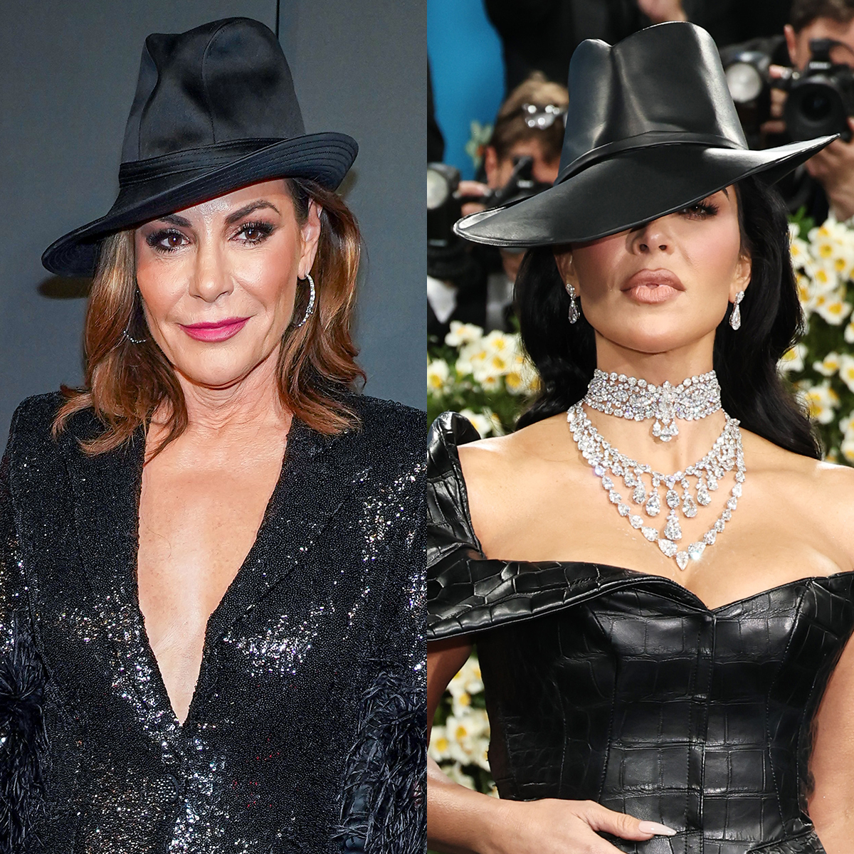 Luann de Lesseps’ Reaction to Kim Kardashian Look