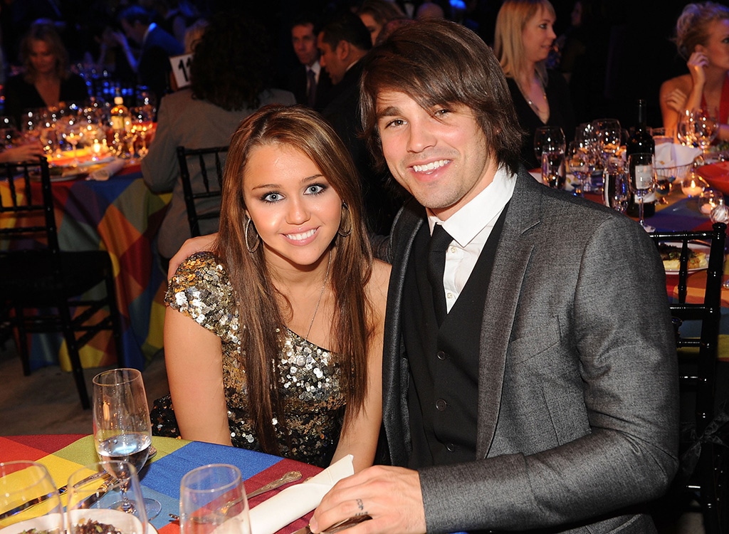 Miley Cyrus dating history, Justin Gaston