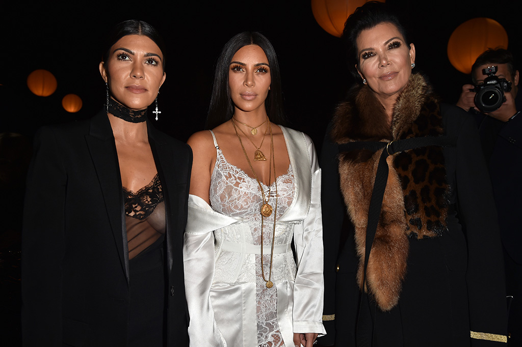 Kim Kardashian robbery, Givenchy, Kourtney Kardashian, Kris Jenner, Oct. 2, 2016