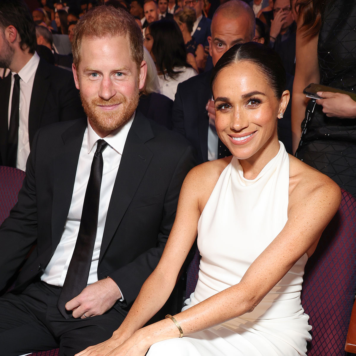 Meghan Markle & Prince Harry Share Rare PDA Moment at Beyoncé Concert
