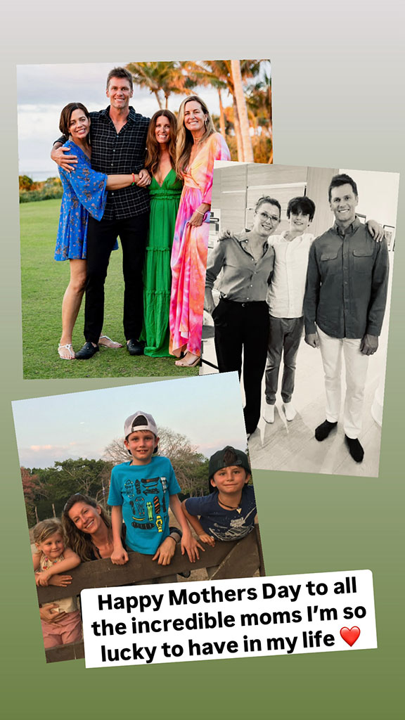 Tom Brady's Mother's Day 2025 Instagram Post