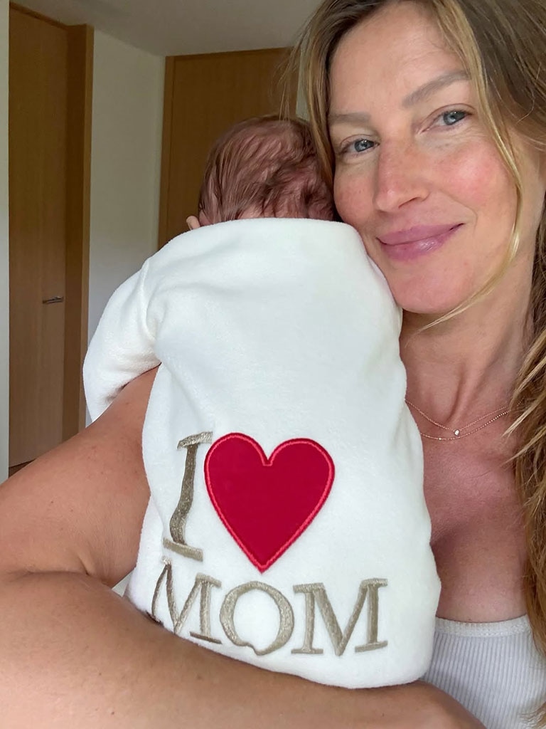 Gisele Bundchen appears with her baby son in a Mother's Day 2025 photo, Instagram