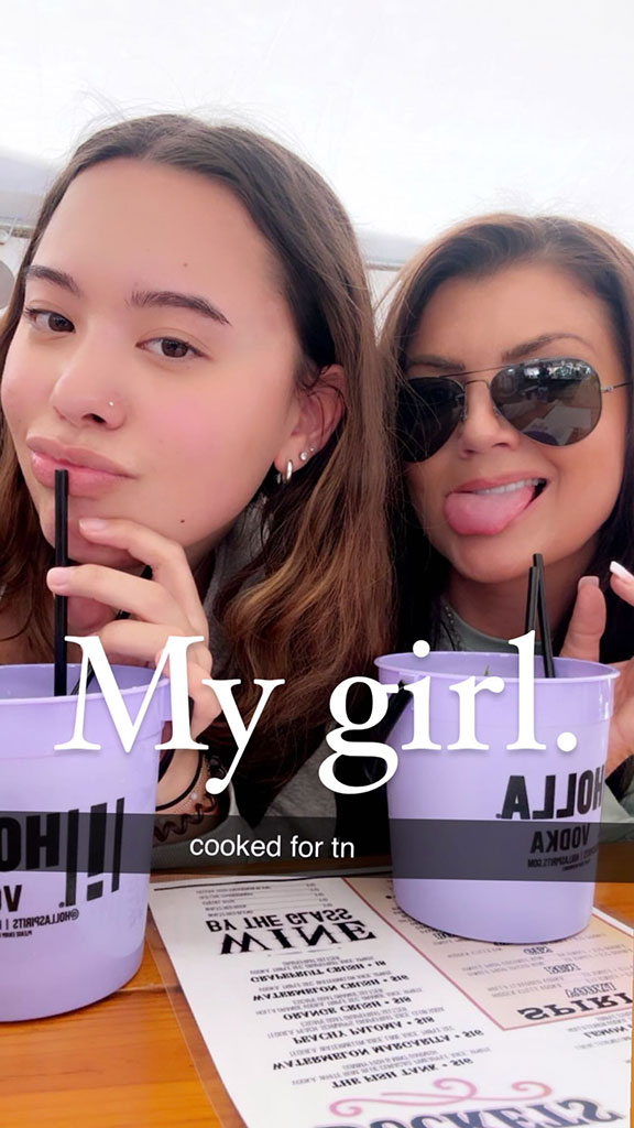 Hannah Gosselin and Stephanie Lebo celebrate Hannah's 21st Birthday in May 2025