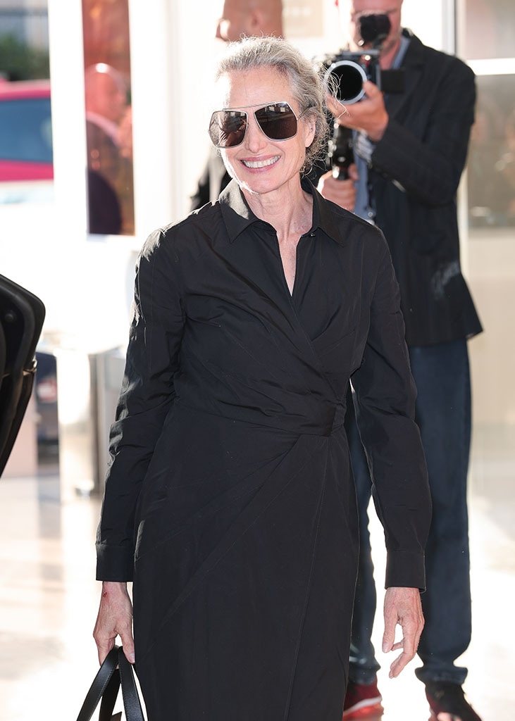 Andie MacDowell arrives at Cannes Film Festival 2025