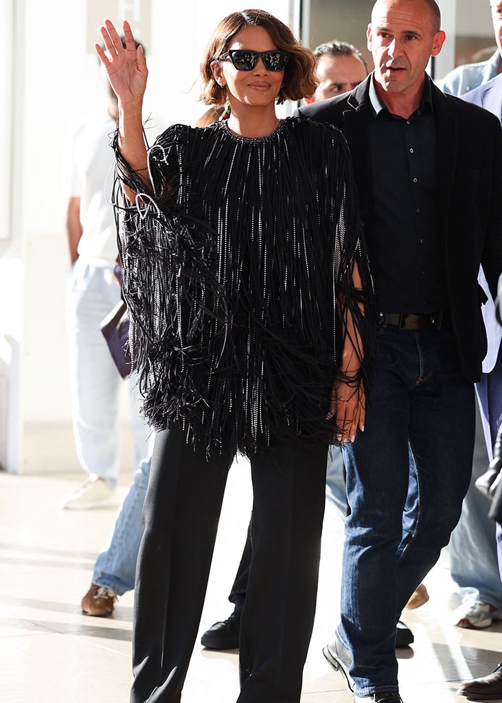 Halle Berry arrives at Cannes Film Festival 2025