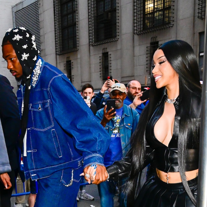 Cardi B and Stefon Diggs Confirm Romance During Courtside Date Night