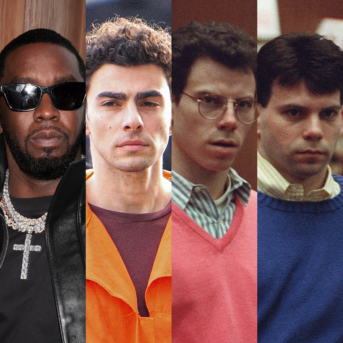 Sean "Diddy" Combs, Luigi Mangione, Lyle Menendez, Erik Menendez