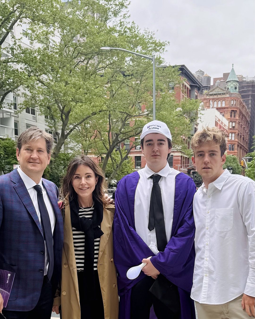Christa Miller, Bill Lawrence, Will Lawrence, Henry Lawrence