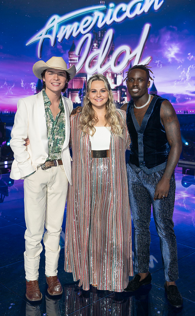 JOHN FOSTER, BREANNA NIX, JAMAL ROBERTS, American Idol