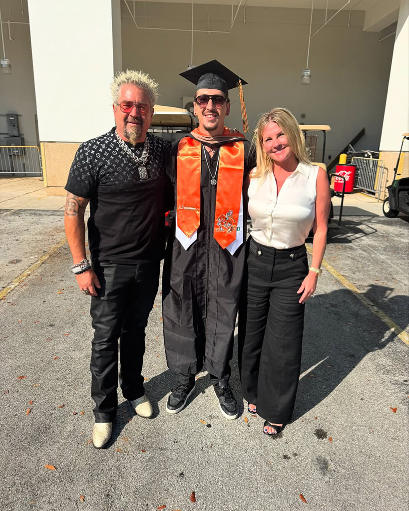 Guy Fieri, Hunter Fieri, Lori Fieri