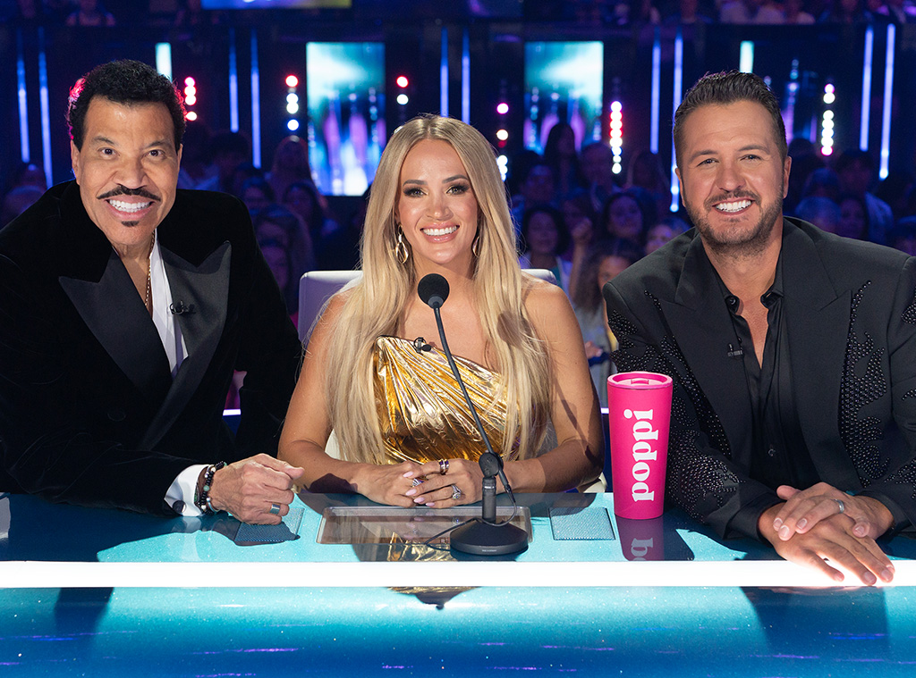 LIONEL RICHIE, CARRIE UNDERWOOD, LUKE BRYAN, American Idol