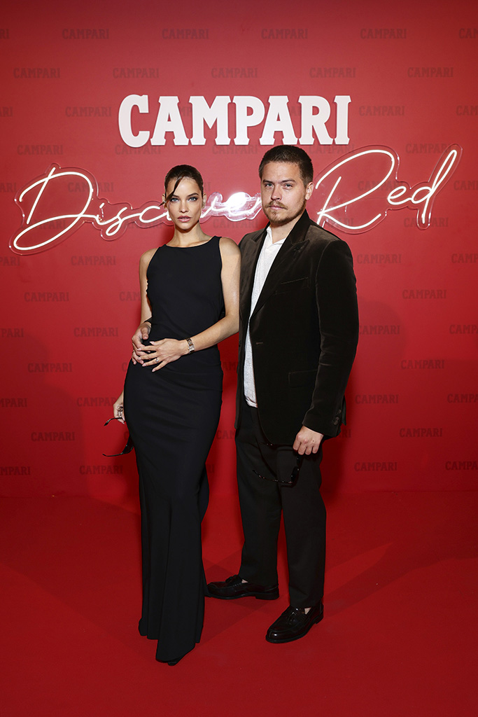Barbara Palvin and Dylan Sprouse at 2025 Cannes Film Festival