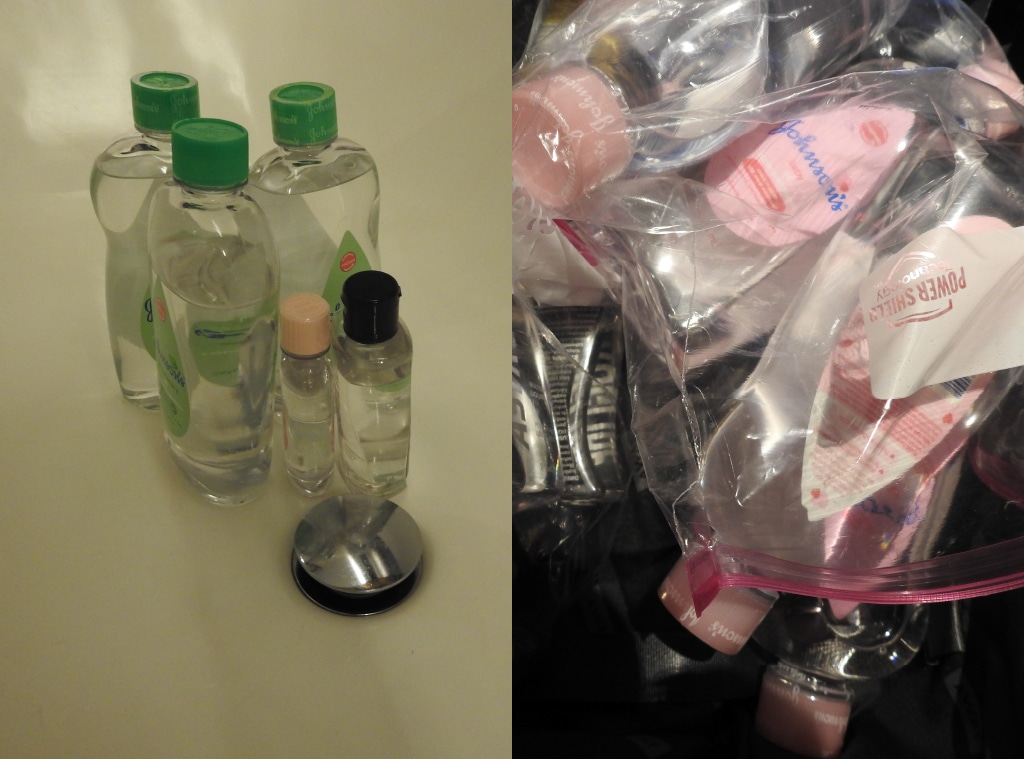 Baby oil found in Sean Diddy Combs' hotel room, as seen in trial photos