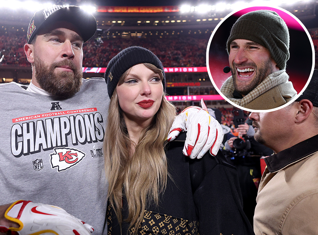 NFL's Kirk Cousins Says "God Bless" Taylor Swift for Being OK With Travis Kelce's Back Hair - News