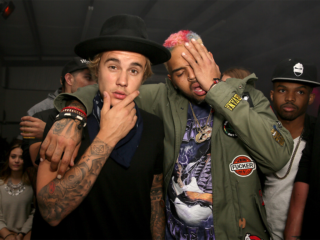 Justin Bieber, Chris Brown