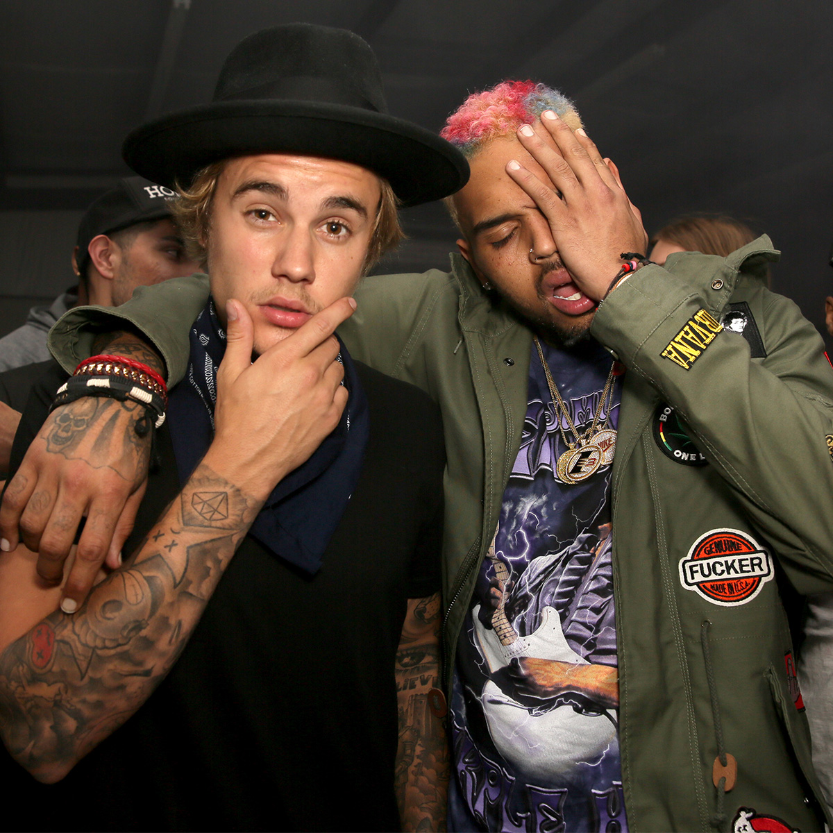 Justin Bieber Supports Chris Brown After London Arrest