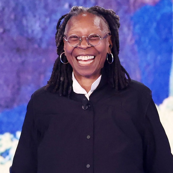 Whoopi Goldberg on Che Tempo Che Fa TV show in Milan, Italy, 2025