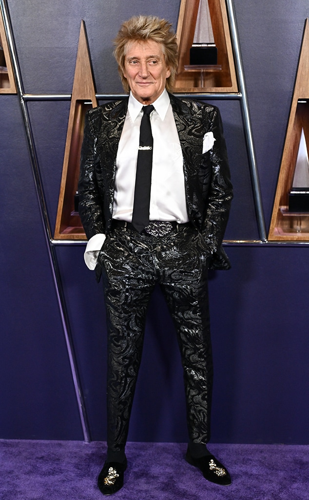 Rod Stewart at the 2025 American Music Awards held at the Fontainebleau Las Vegas on May 26, 2025