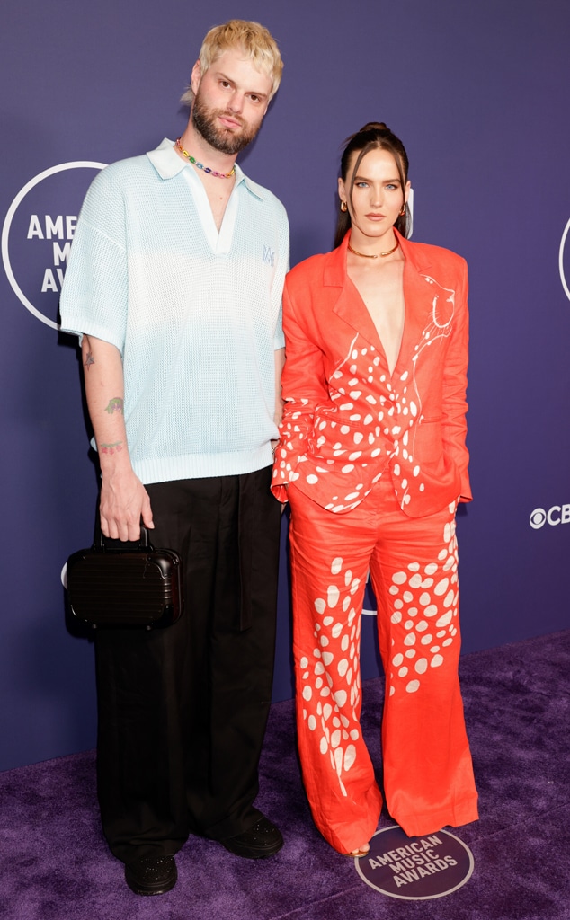 Sofi Tukker arrives at American Music Awards 2025 red carpet