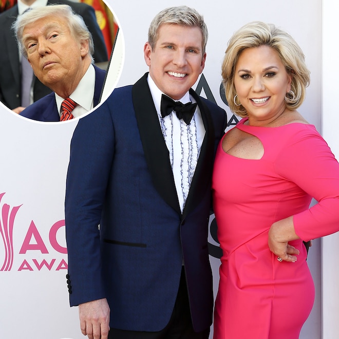 Donald Trump, Todd Chrisley, Julie Chrisley