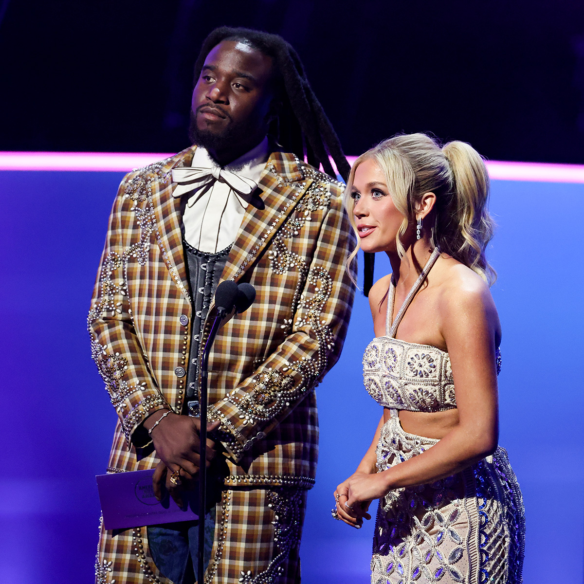Shaboozey Speaks Out After Seemingly Rolling His Eyes at Megan Moroney Comment at AMAs