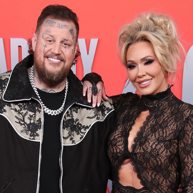 Jelly Roll and Bunnie Xo attend the 2025 Academy of Country Music Awards.