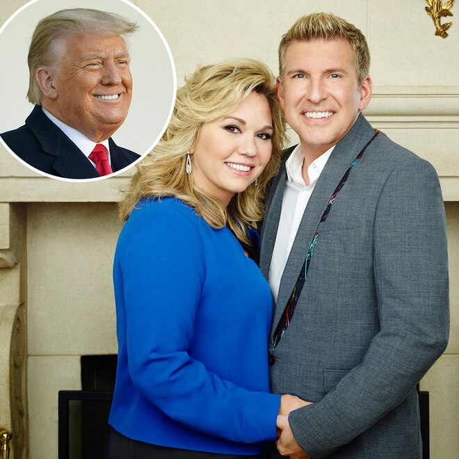 Donald Trump, Julie Chrisley, Todd Chrisley