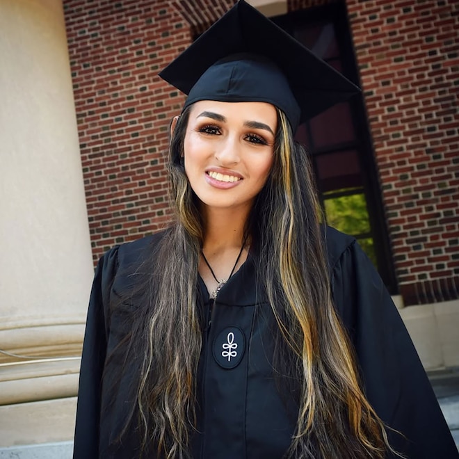 Jazz Jennings appears at Harvard University's 2025 graduation ceremony, Instagram 2025