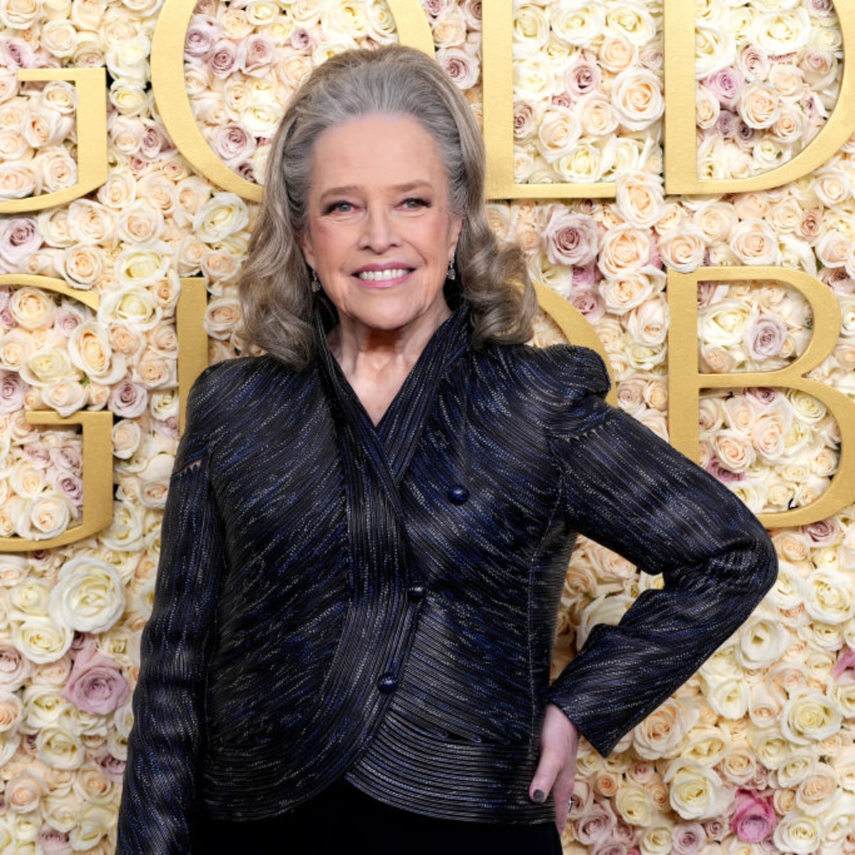 Kathy Bates, 2025 Golden Globes Red Carpet