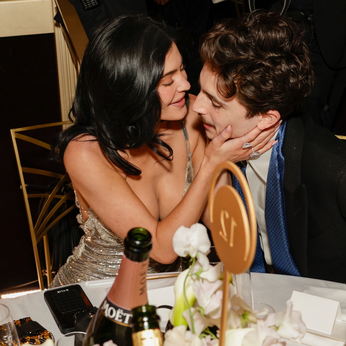 Kylie Jenner Shares Pics After Golden Globes With Timothée Chalamet