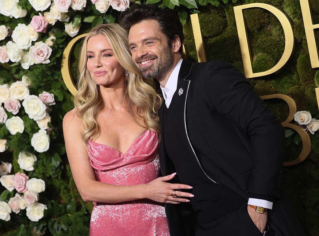 Golden Globes 2025: Sebastian Stan, Annabelle Wallis 