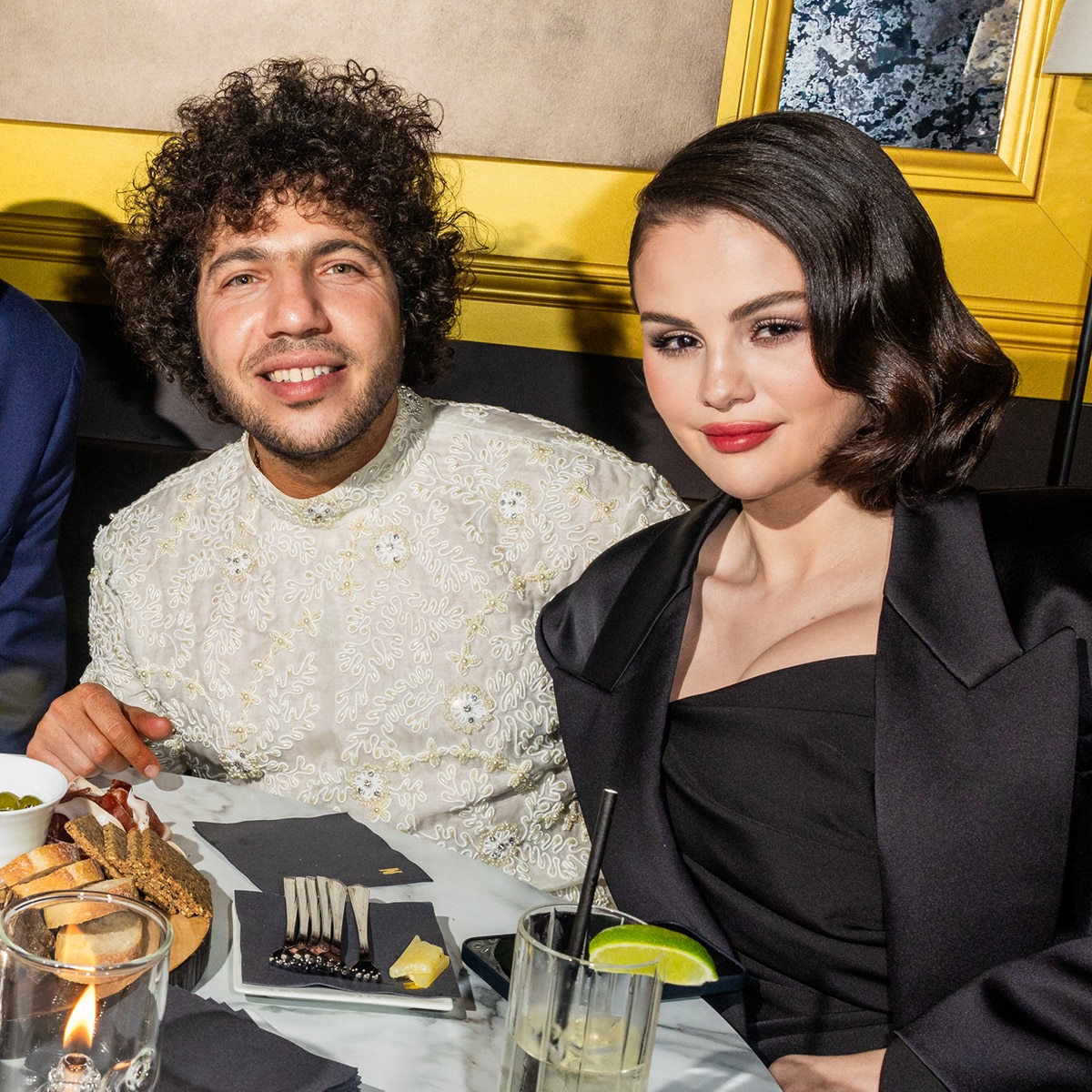 Benny Blanco, Selena Gomez, Golden Globes After Party 2025