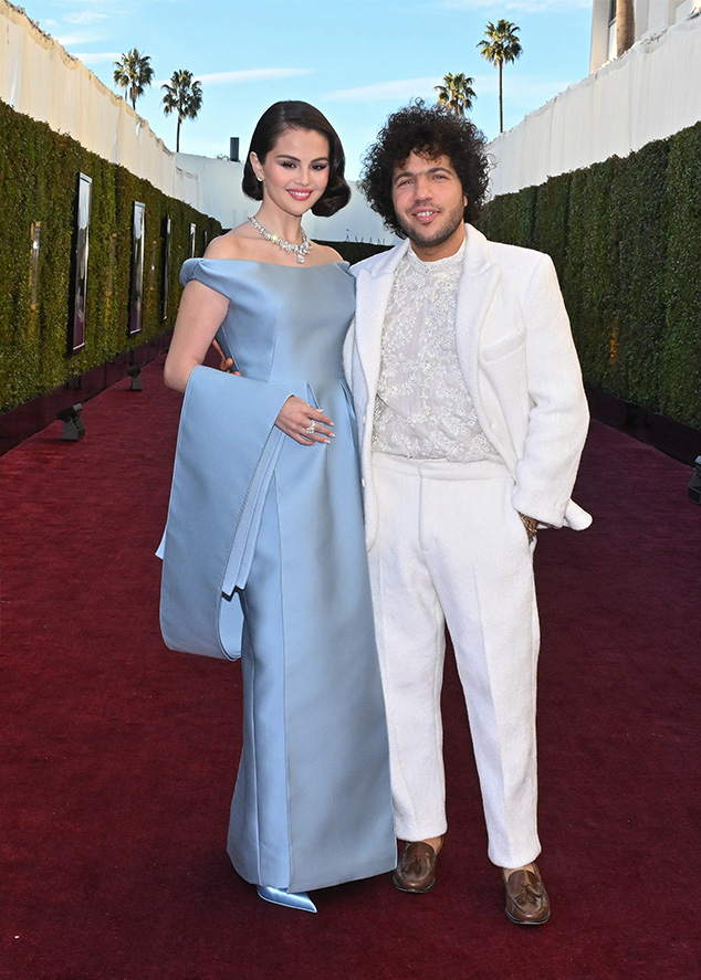 Selena Gomez, Benny Blanco, 2025 Golden Globes