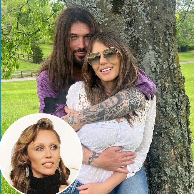 Miley Cyrus, Billy Ray Cyrus and Elizabeth Hurley, 2025