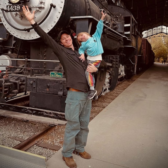 Garrett Hedlund shares photo with son Rhodes