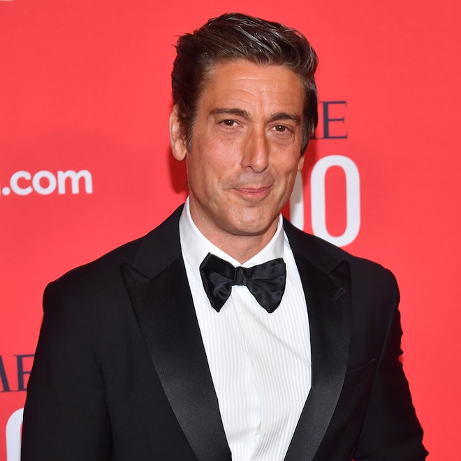 David Muir attends the 2025 Time100 Gala.