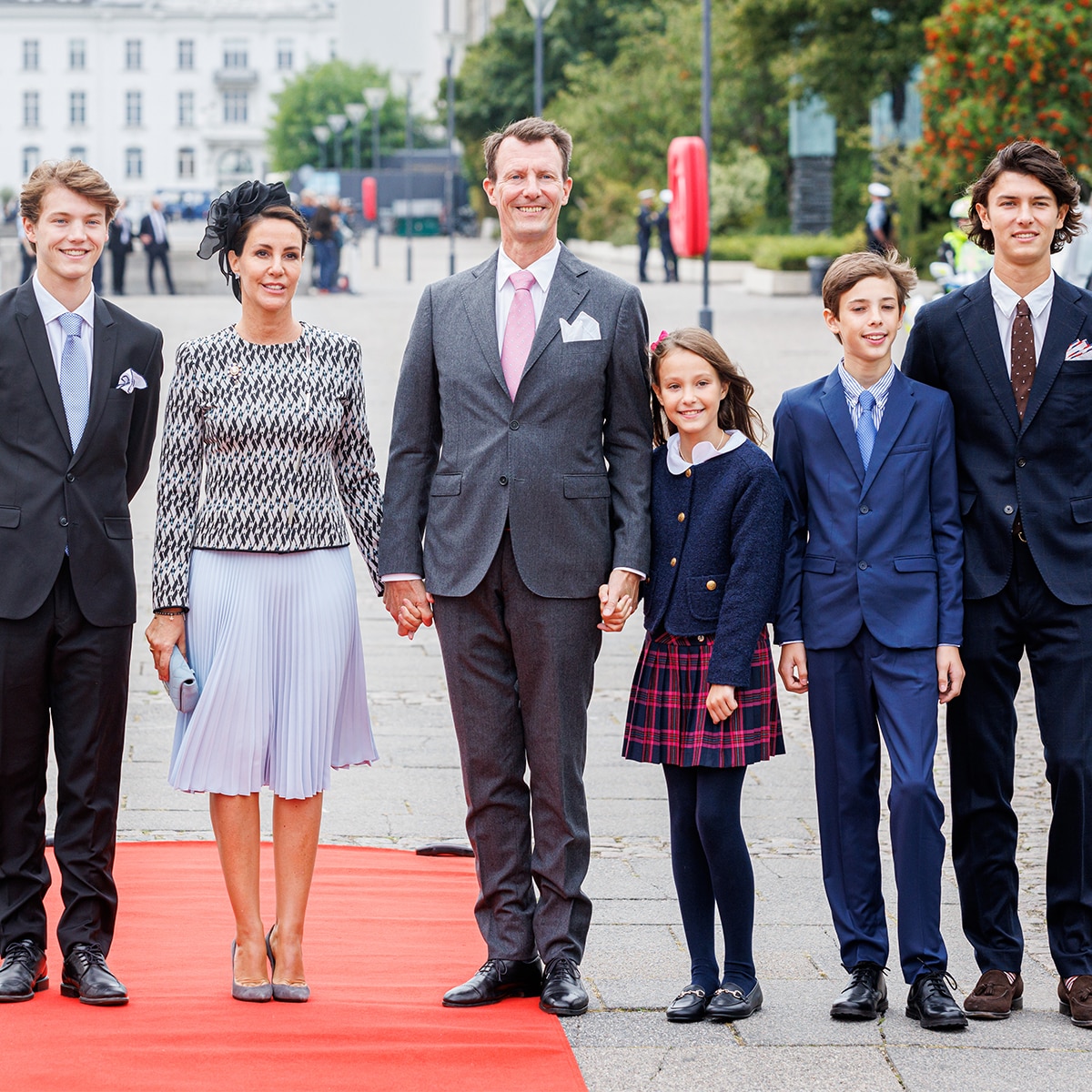 Prince Felix of Denmark, Princess Marie of Denmark, Prince Joachim of Denmark, Prince Henrik of Denmark, Prince Nikolai of Denmark