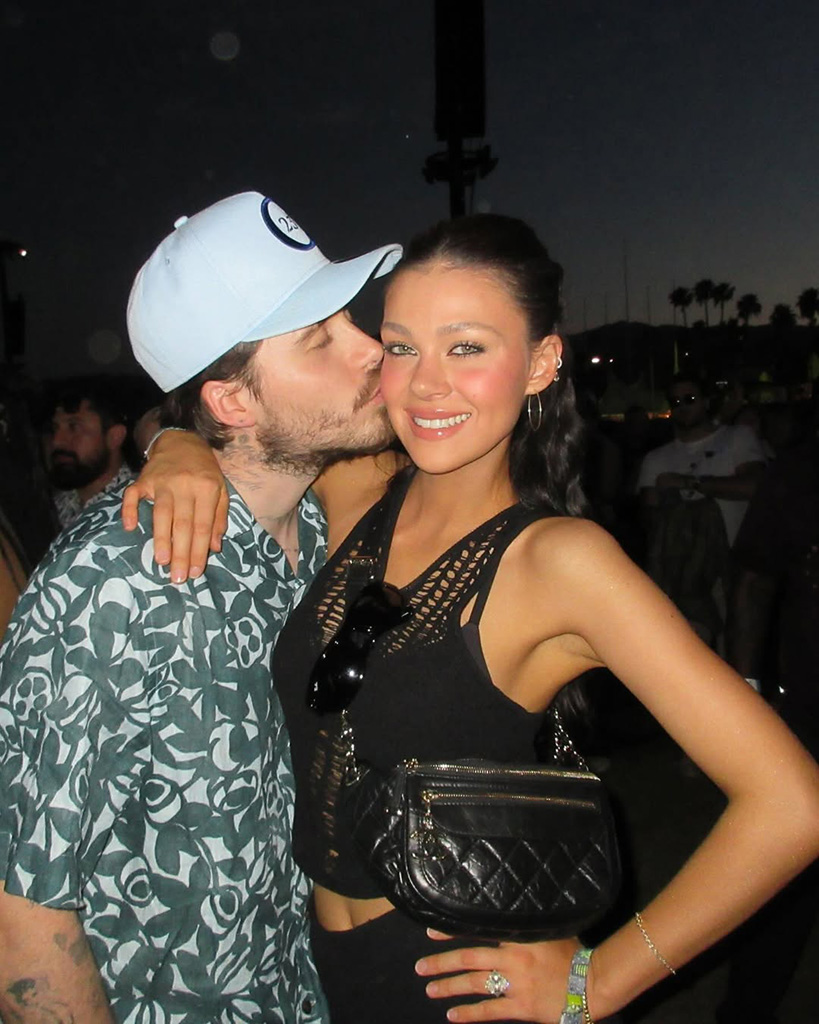 Brooklyn Beckham, Nicola Beckham