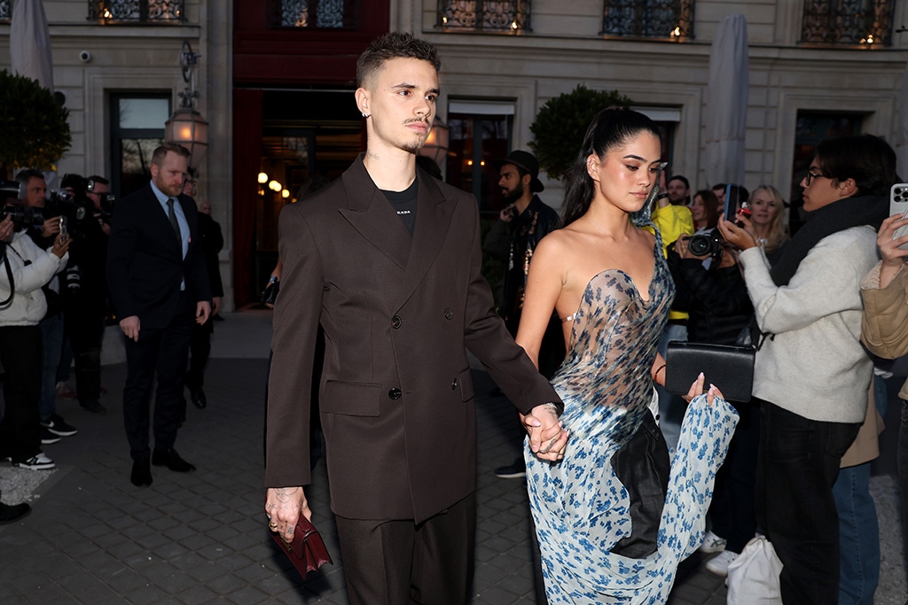 Romeo Beckham, Kim Turnbull