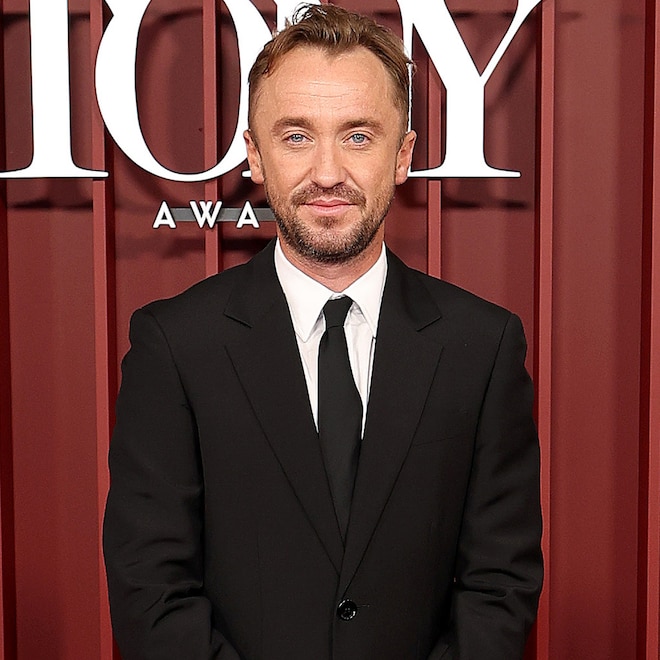 Tom Felton Arrives at Tony Awards 2025 Red Carpet