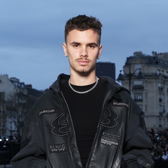 Romeo Beckham steps out with Caroline Daur