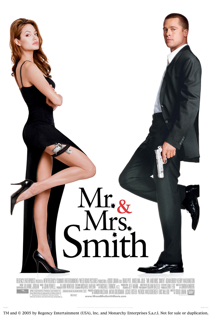 Mr. & Mrs. Smith secrets, poster